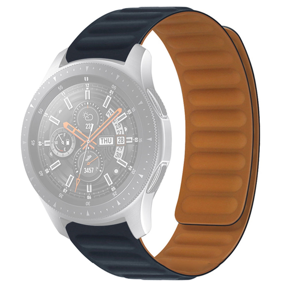 For Samsung Gear S3 Frontier Classic Garmin Forerunner 255 22mm Magnetic Watch Strap Silicone Wrist Band Replacement For Samsung Gear S3 Frontier Classic Garmin Forerunner 255 22mm Magnetic Watch Strap Silicone Wrist Band Replacement